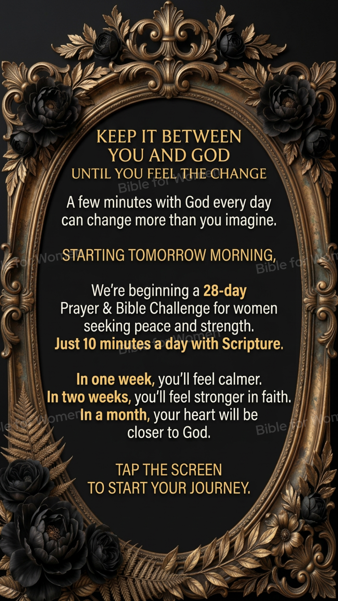 Daily Bible Verses Facebook ad