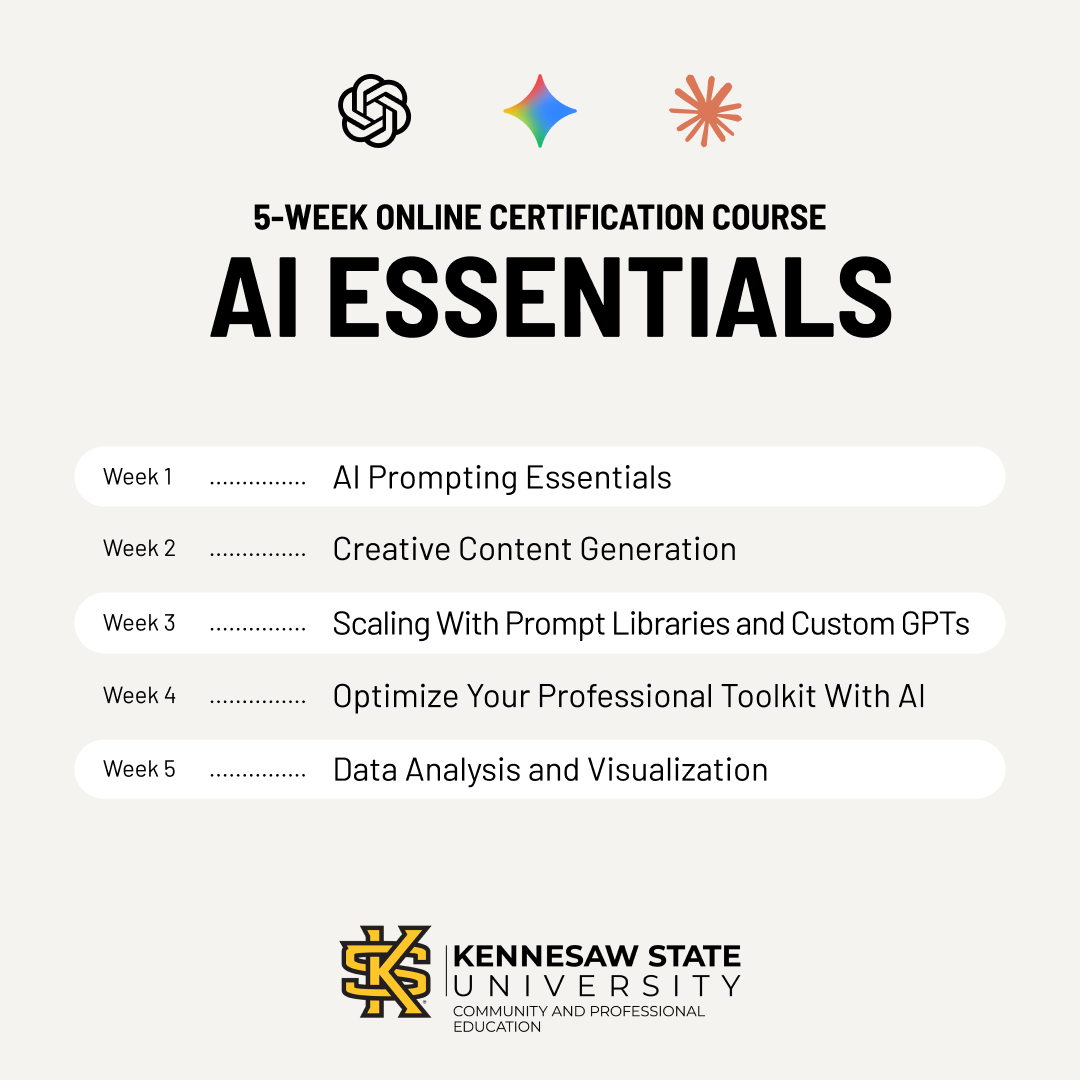 KSU Community and Professional Education Facebook ad