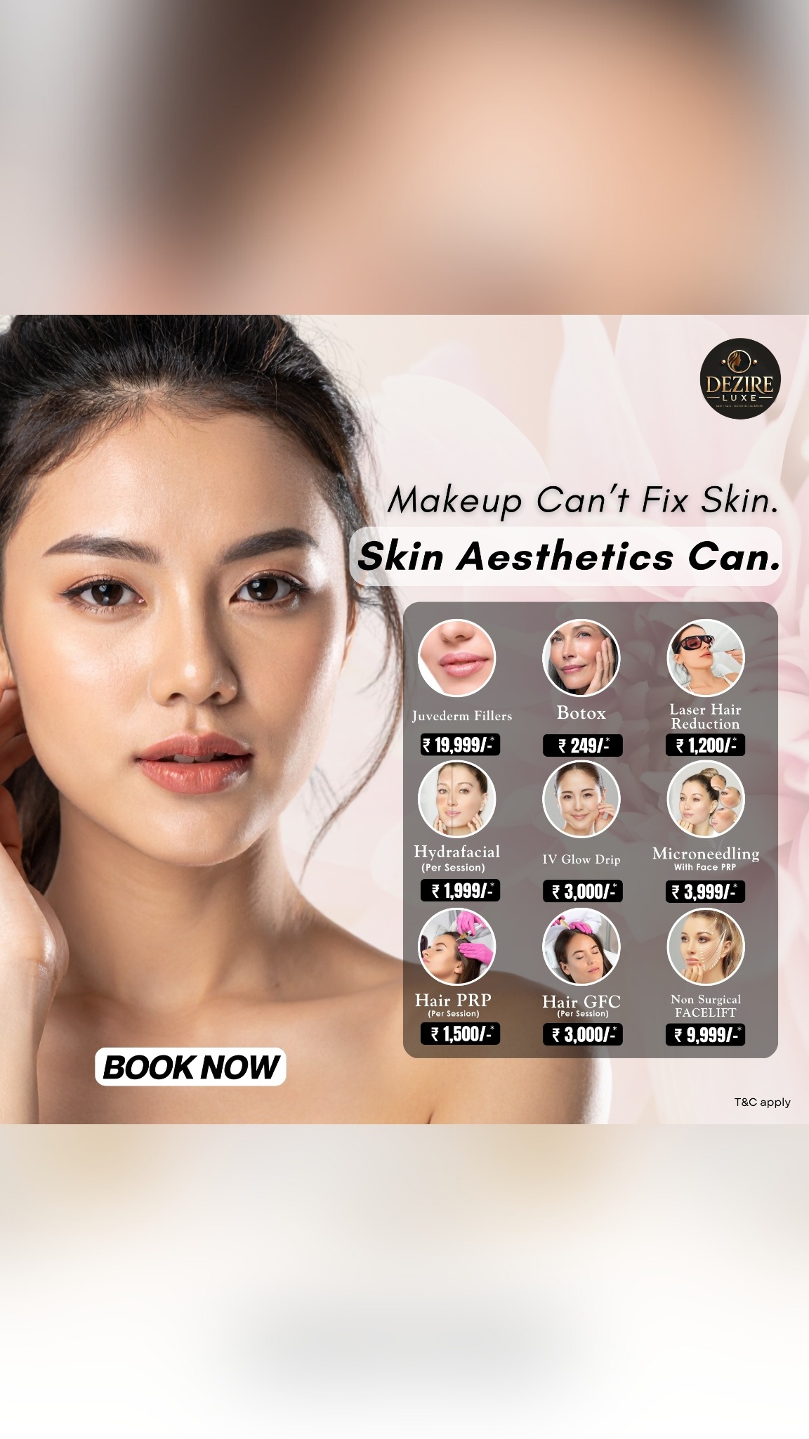 Dezireclinic Facebook ad