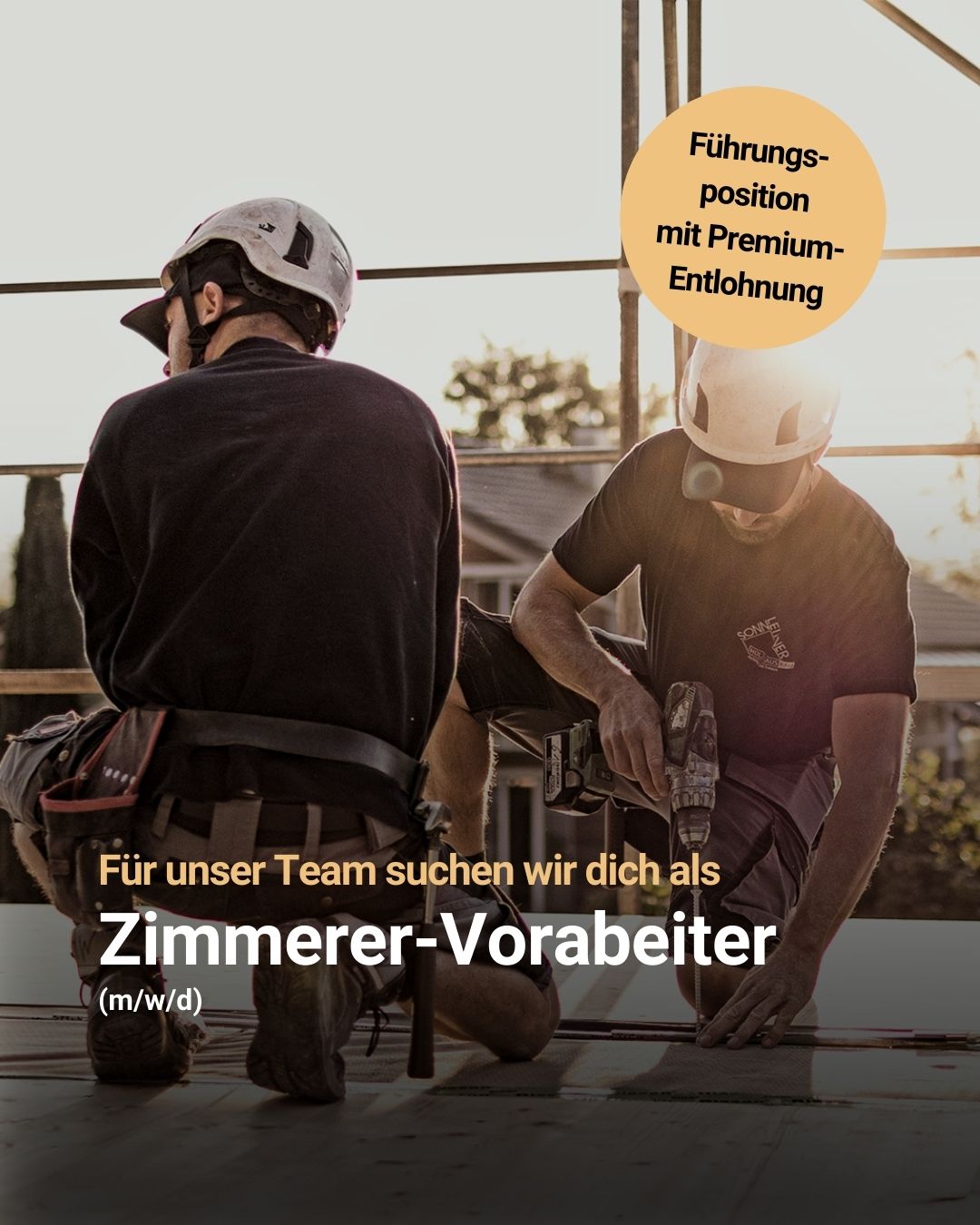 Sonnleitner Holzbauwerke GmbH & Co. KG Facebook ad: Du liebst dein Handwerk, möchtest den nächsten Schritt…