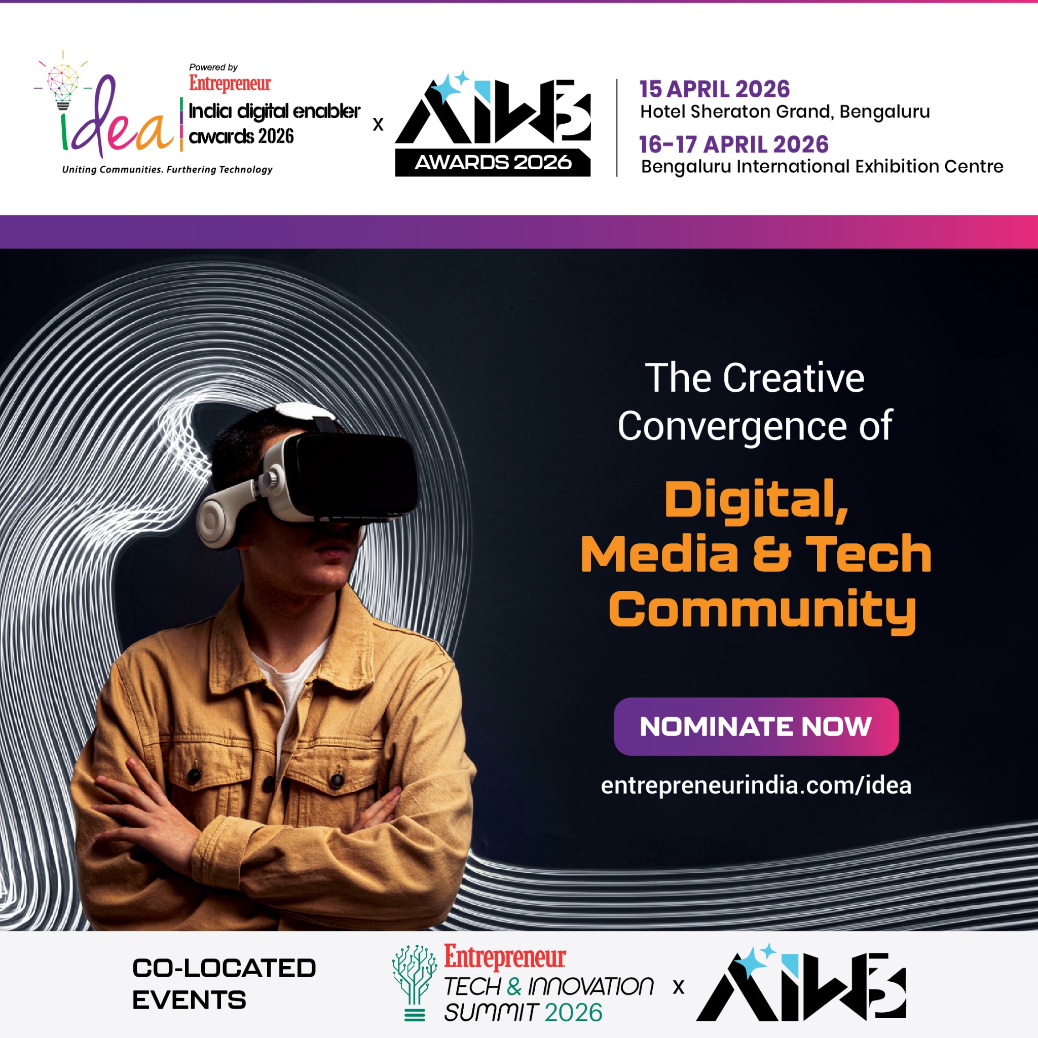 Entrepreneur India Facebook ad: Indian Digital Enabler Awards 2026: Nominate Now!