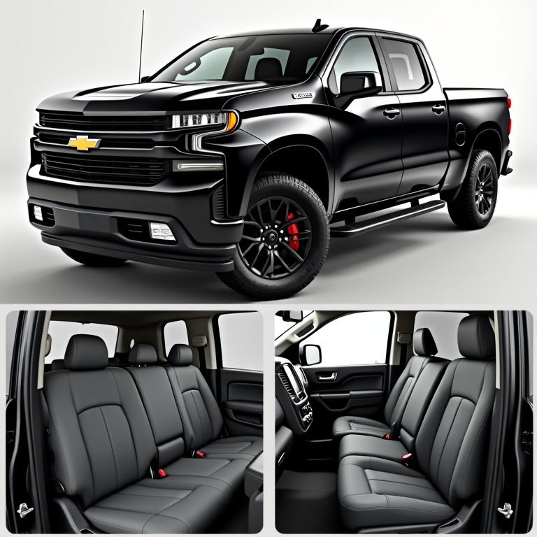 SmartSearches Peak Facebook ad: Discover Seat Cover Essentials For Chevy Trucks.