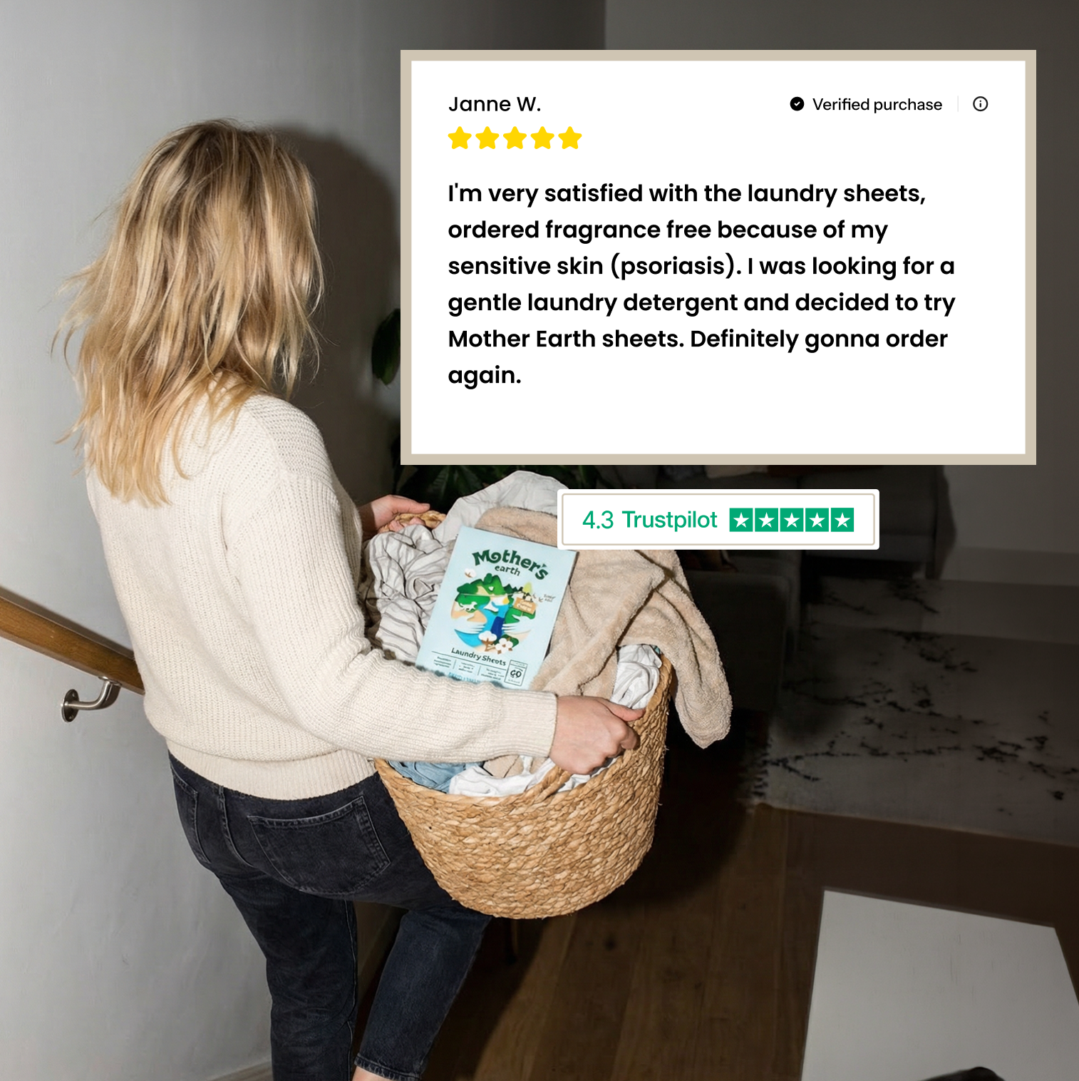 Mothers Earth Facebook ad