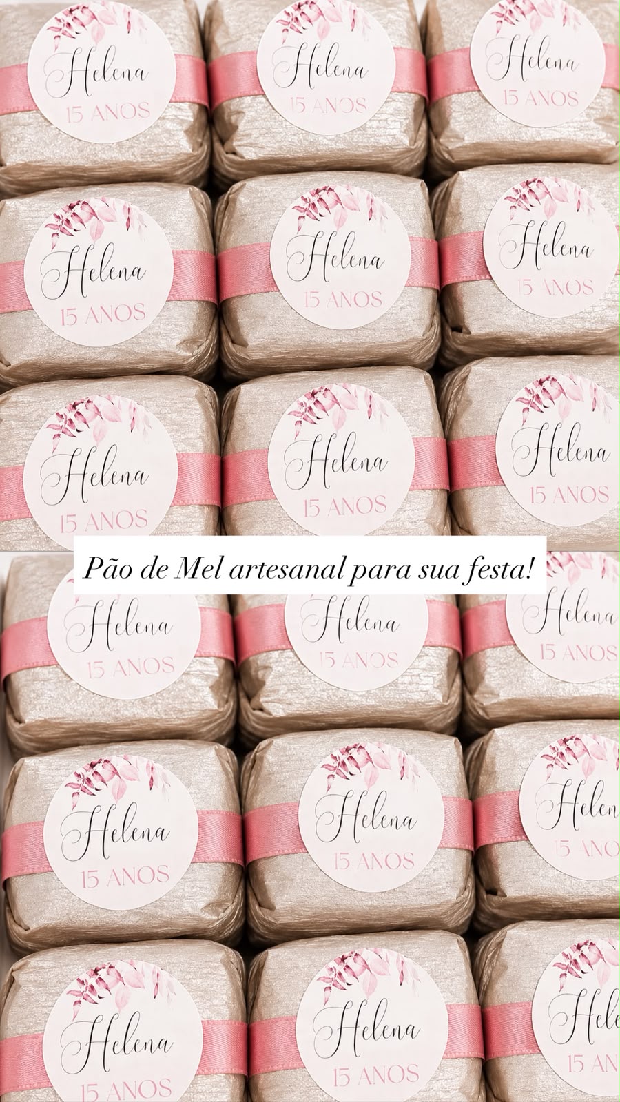 Milena Bombons Caseiros Facebook ad: Peça agora!