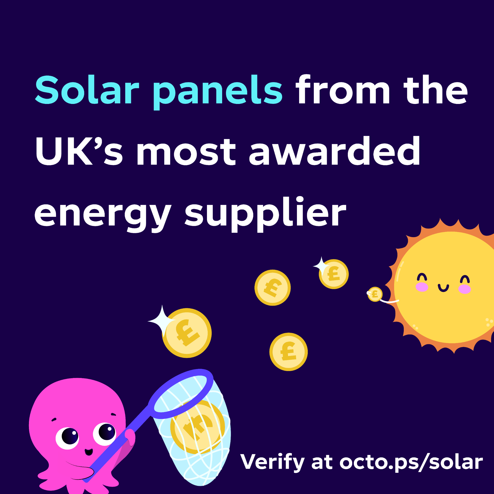 Octopus Energy Facebook ad