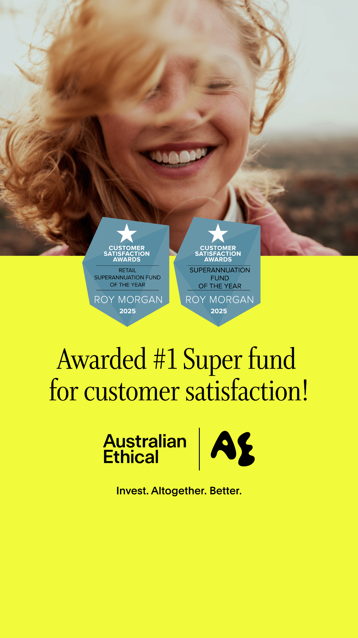 Australian Ethical Investment Facebook ad