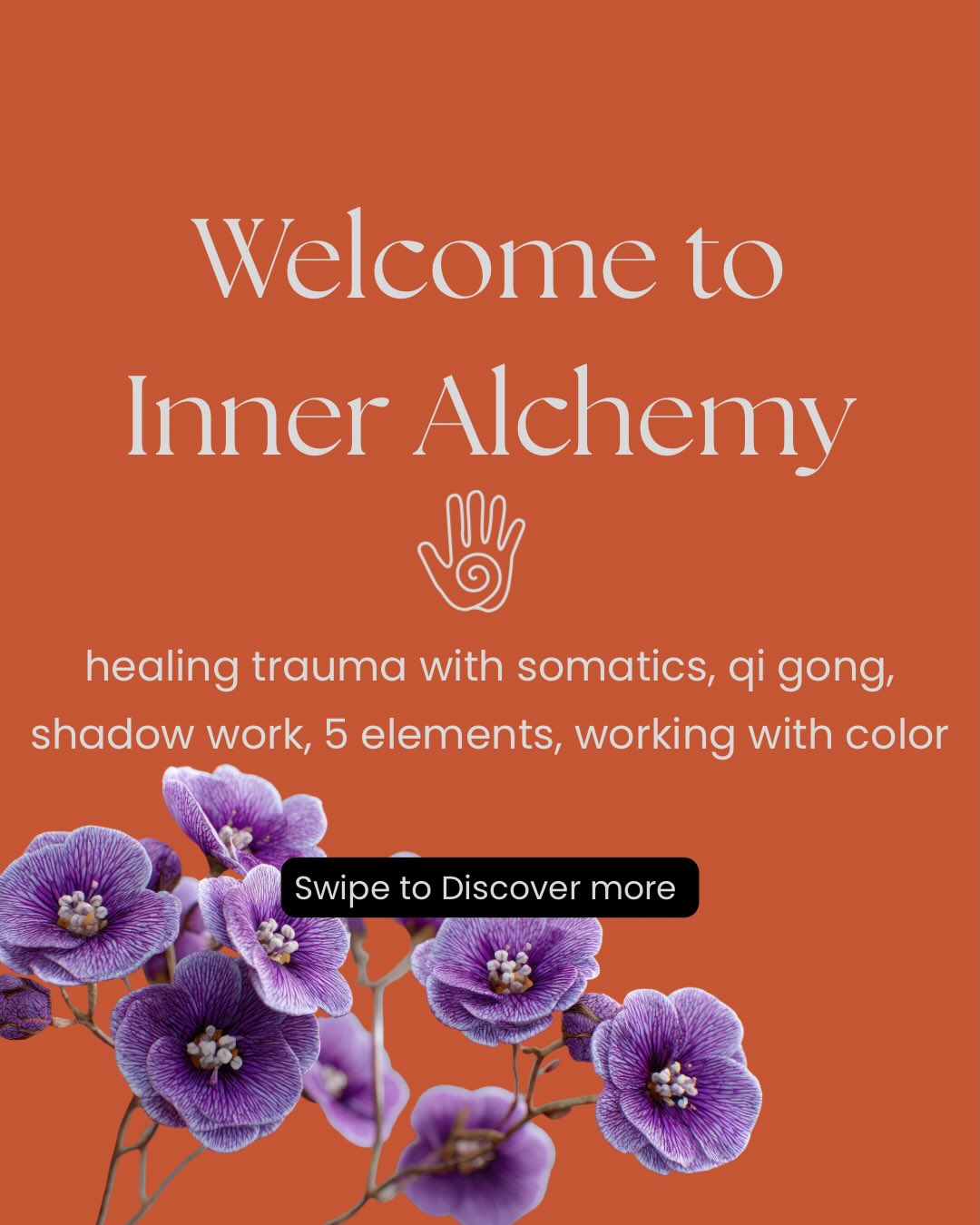 Mystic Healing Reiki Facebook ad: Inner Alchemy: An Online Journey of Energetic Transformation