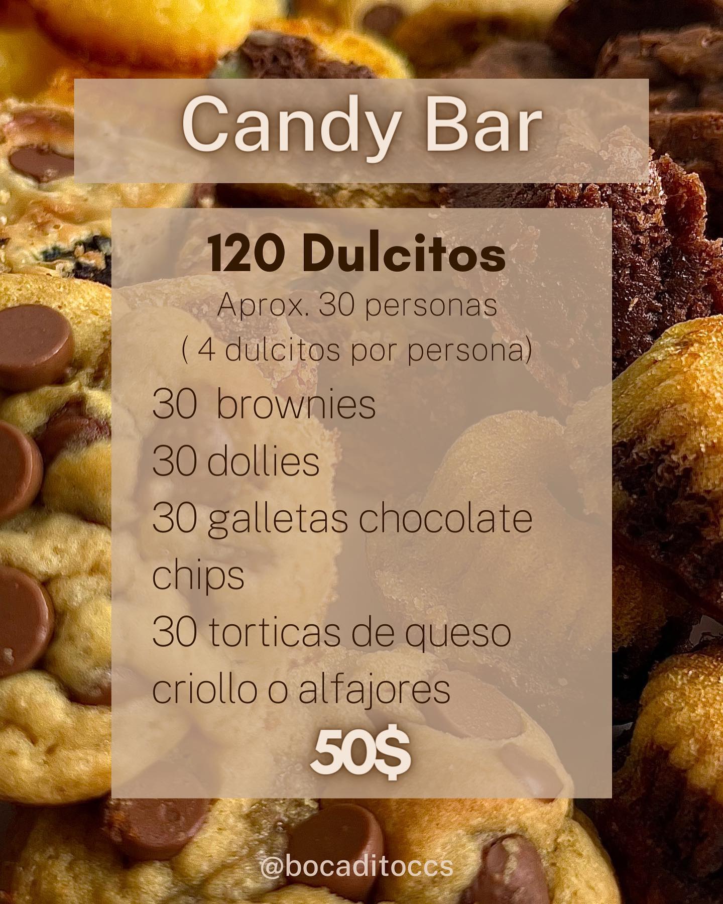 Bocadito Caracas Facebook ad: Mini dulcitos para tu mesa de dulces en…