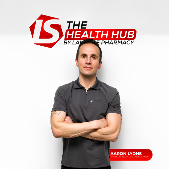 Lakeside Pharmacy Facebook ad: The Health Hub by Lakeside Pharmacy