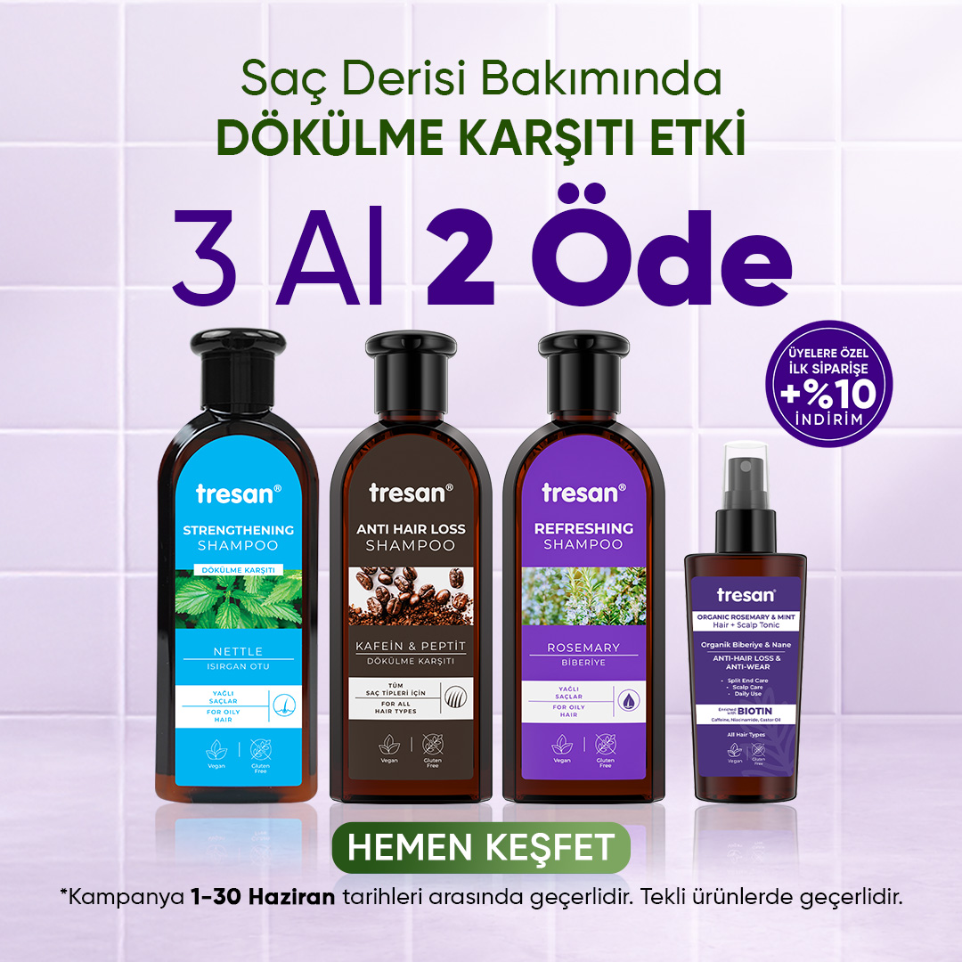 TRESAN Facebook ad: 3 Al 2 Öde!
