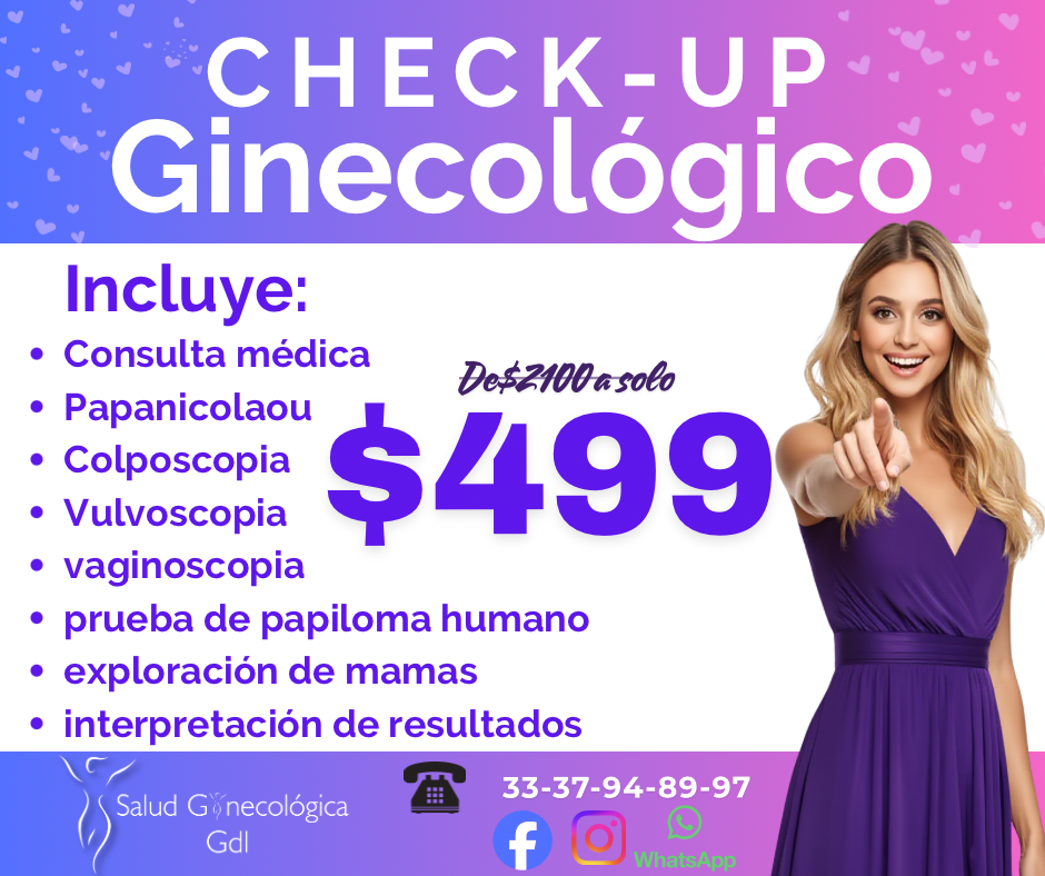 Salud Ginecológica Gdl Facebook ad: Tel Clinica 3337948997