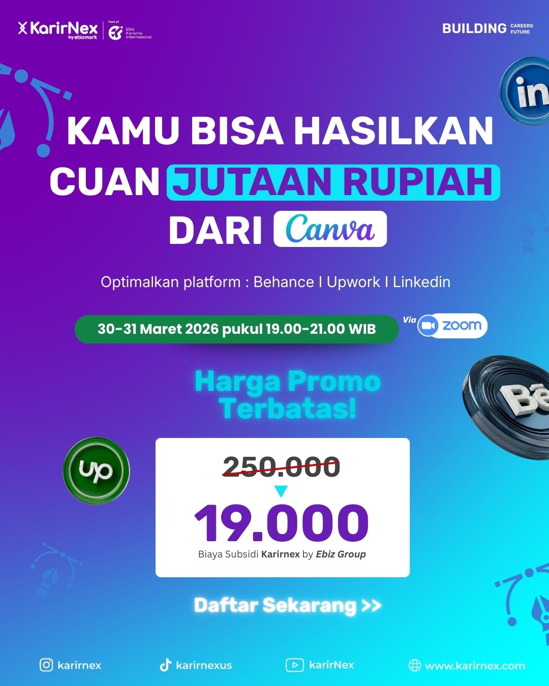 KarirNex Facebook ad