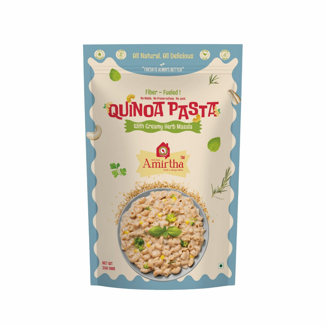 Amirtha Health Foods Facebook ad: Stop guessing what’s in your food.