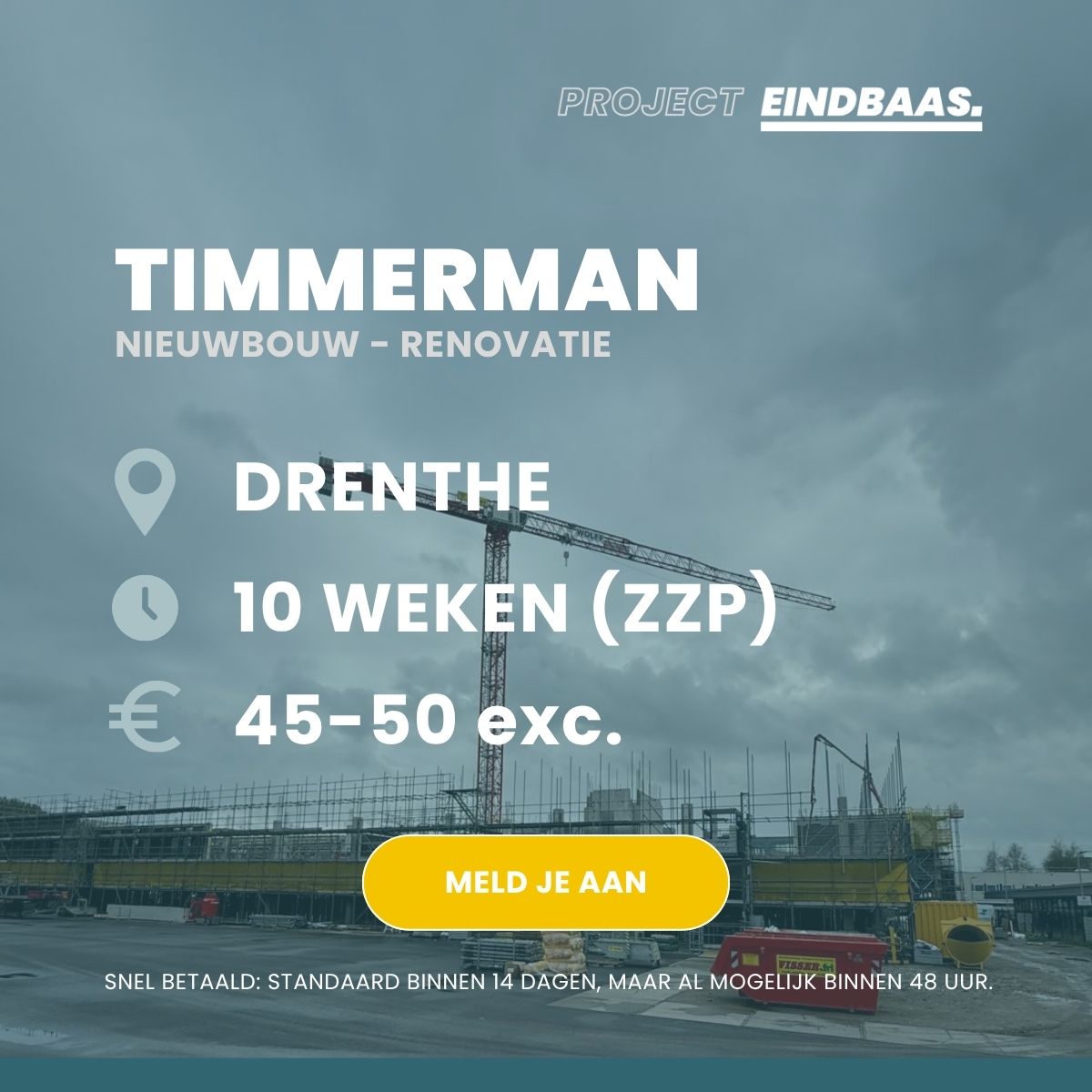 Project Eindbaas B.V. Facebook ad