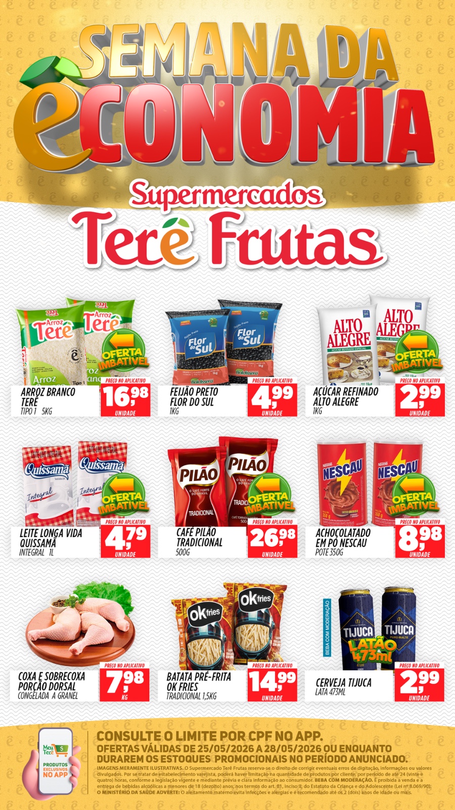 Super Terê Frutas Magé Facebook ad