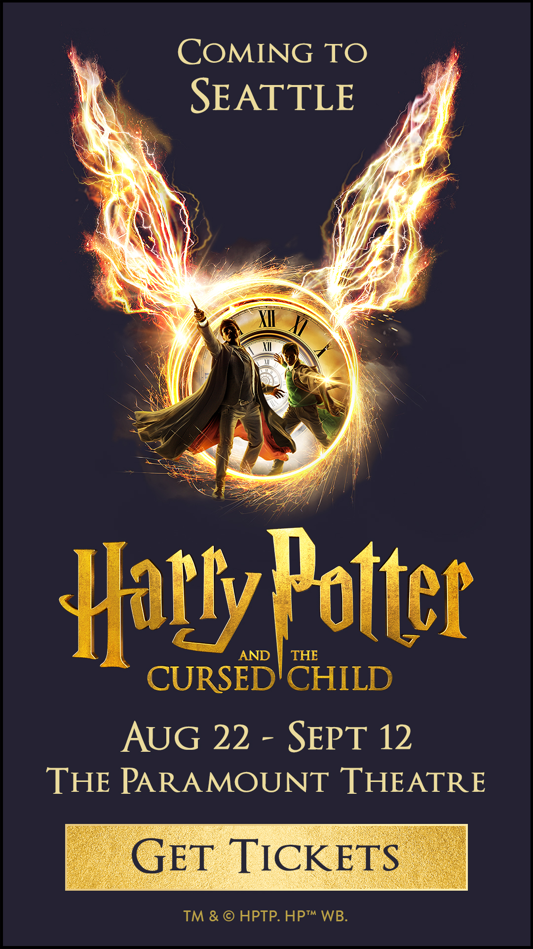 Broadway at The Paramount Facebook ad from May 27, 2026