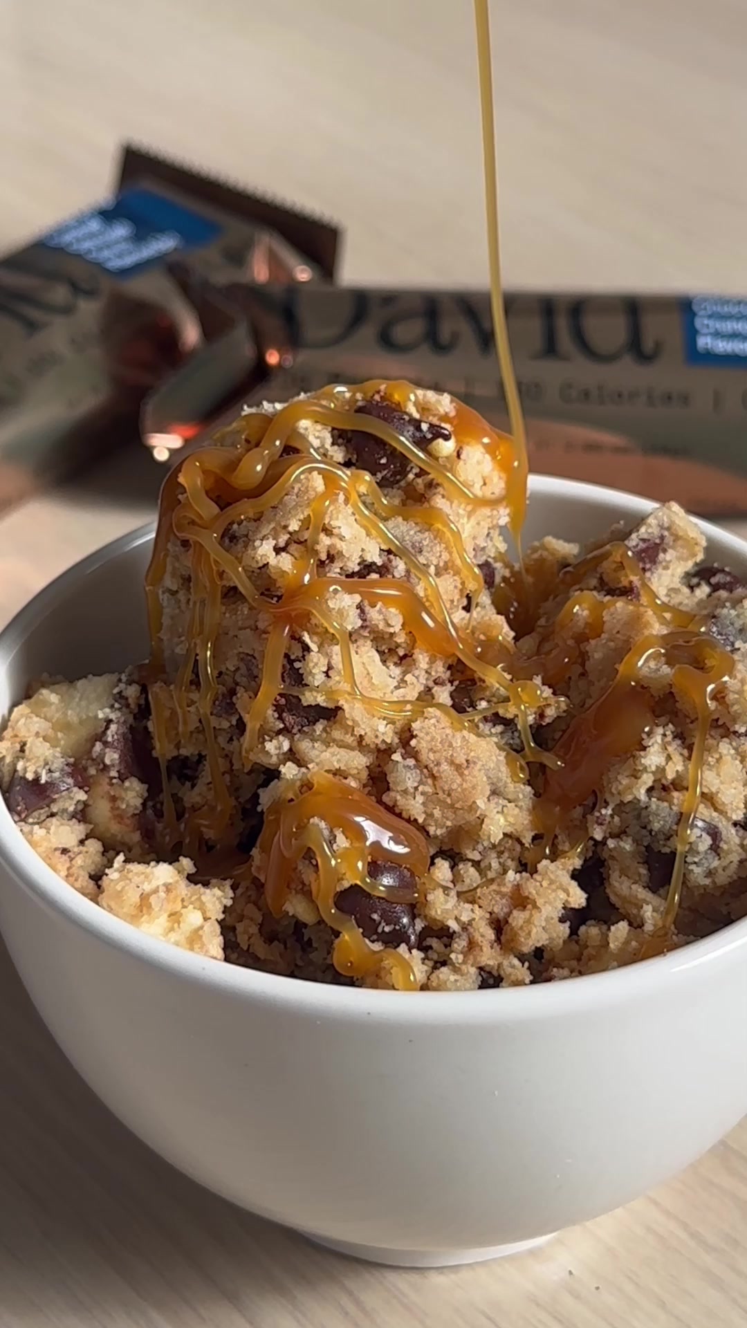 David Protein Facebook ad: 20g Protein. 150 Calories. 0g Sugar.