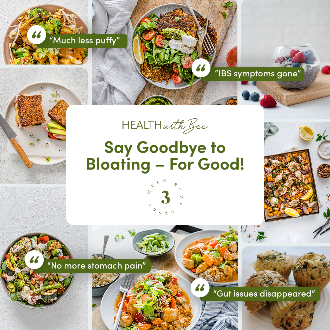 Health With Bec Facebook ad