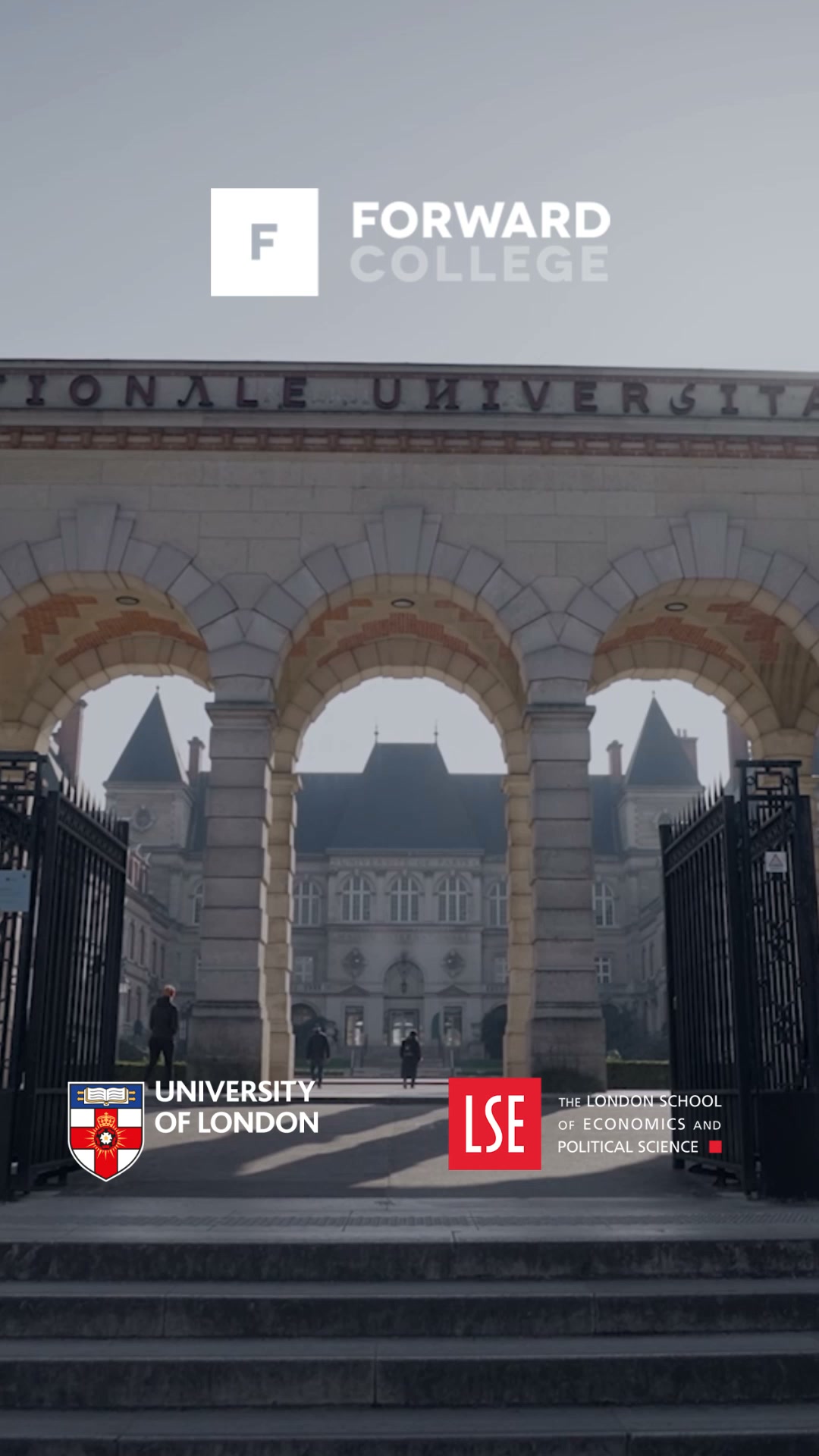 Forward College Facebook ad: Applications are open