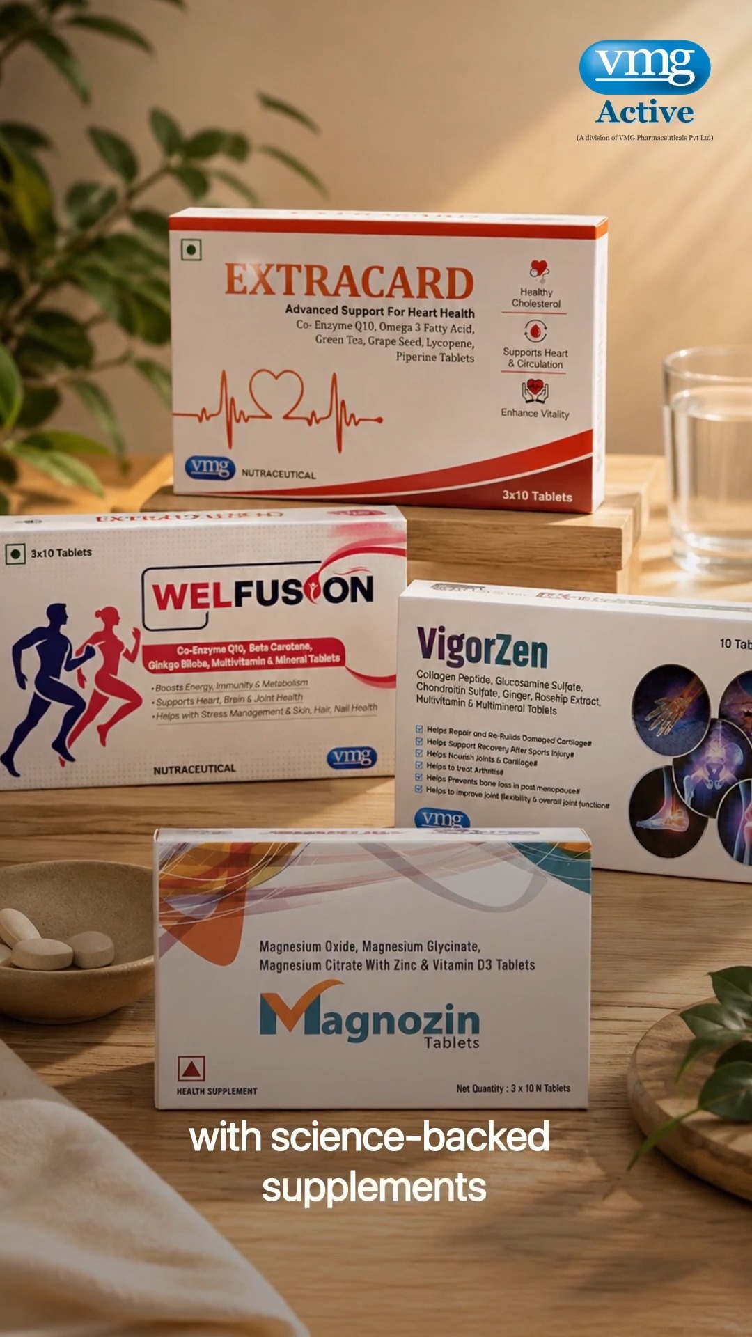 VMG Active Facebook ad: Good health starts with better choices.