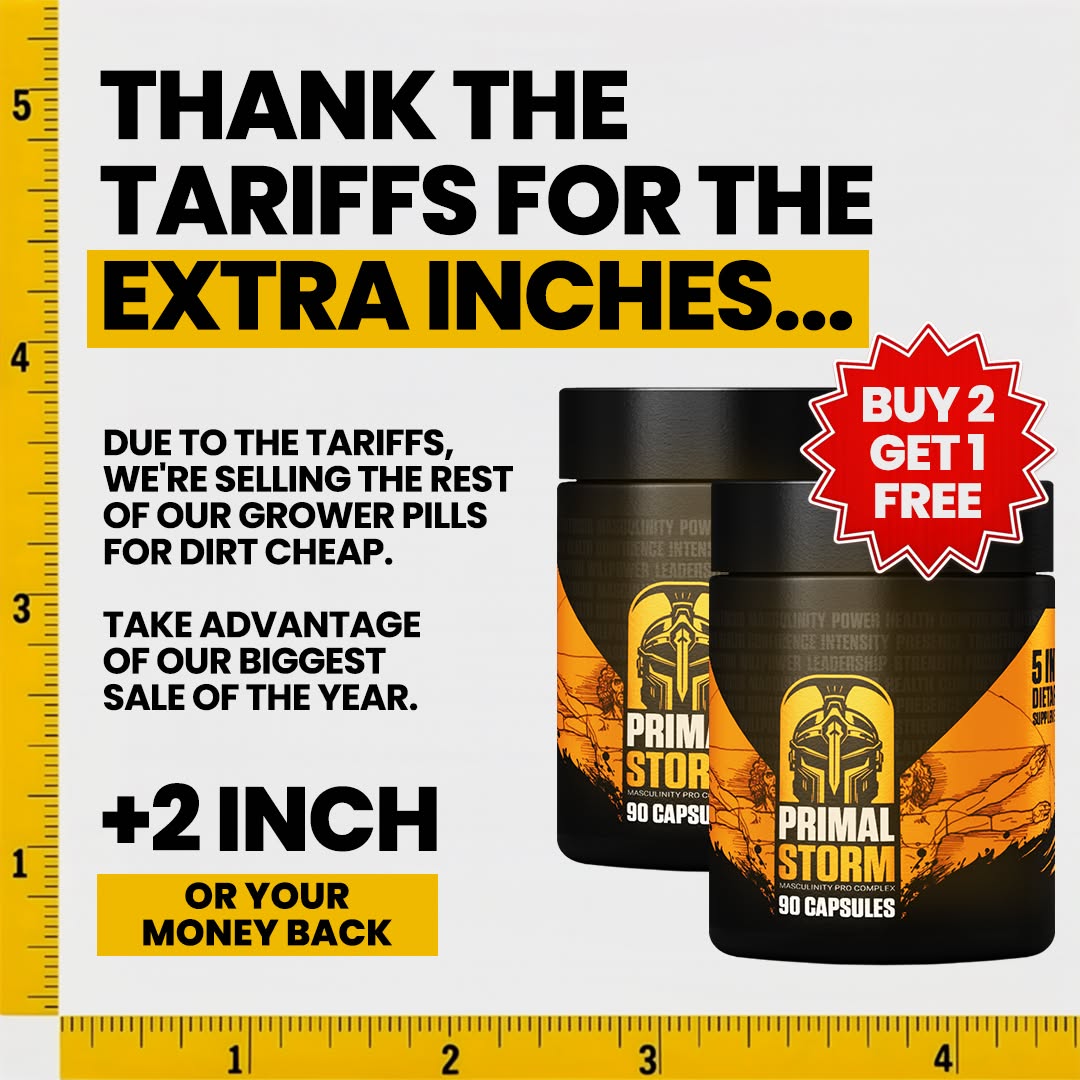 Primal Storm Facebook ad