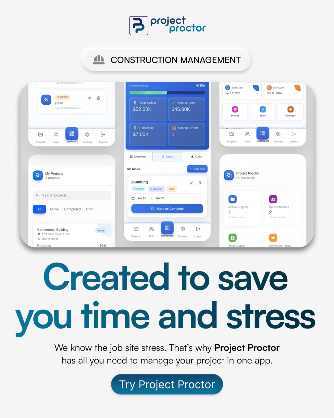 Data Visualization Consultants Facebook ad: Keep Every Jobsite Aligned