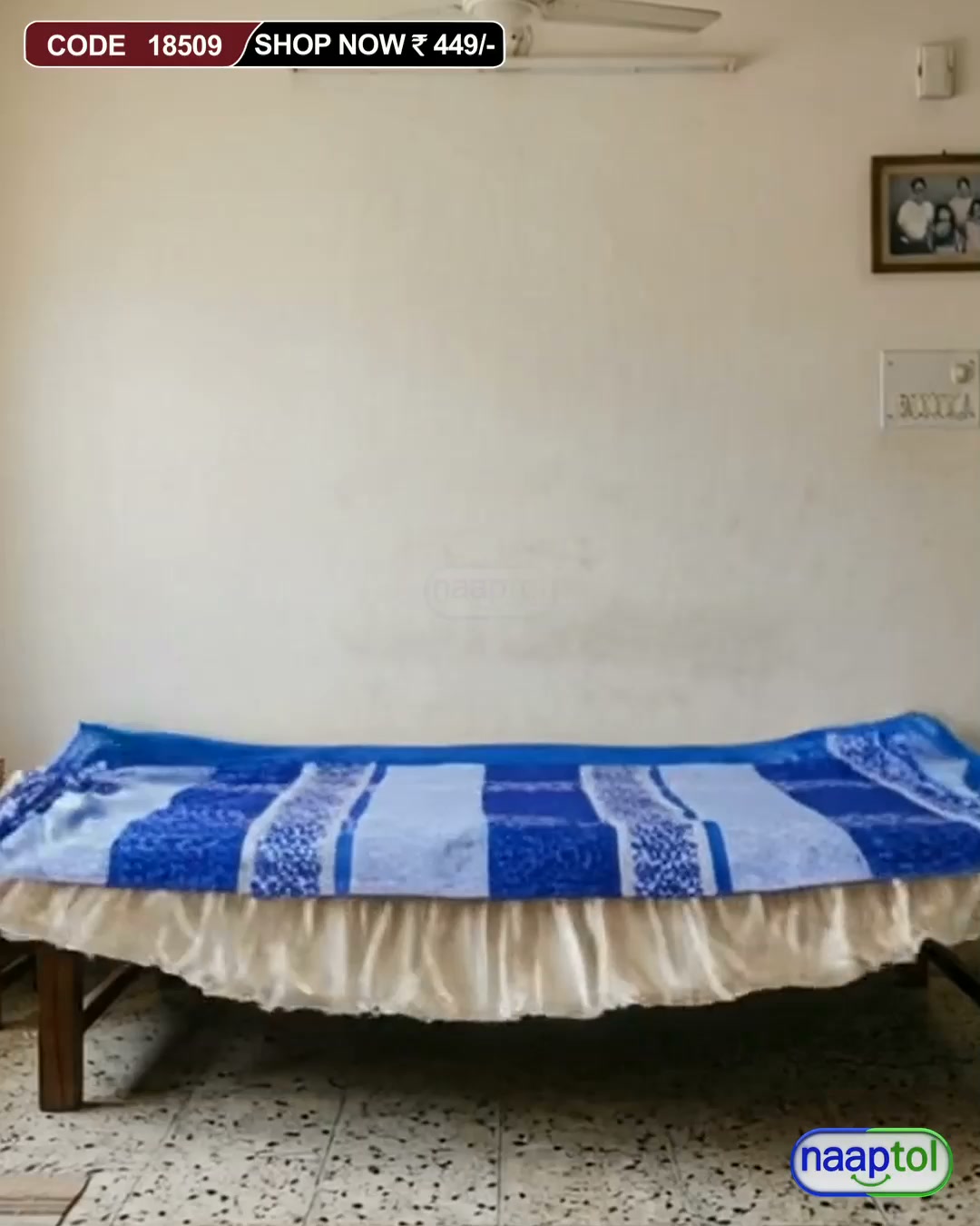 Home Linen & Furniture - U1 Facebook ad: Grab the DWS3 Diwan Set: Just ₹449!