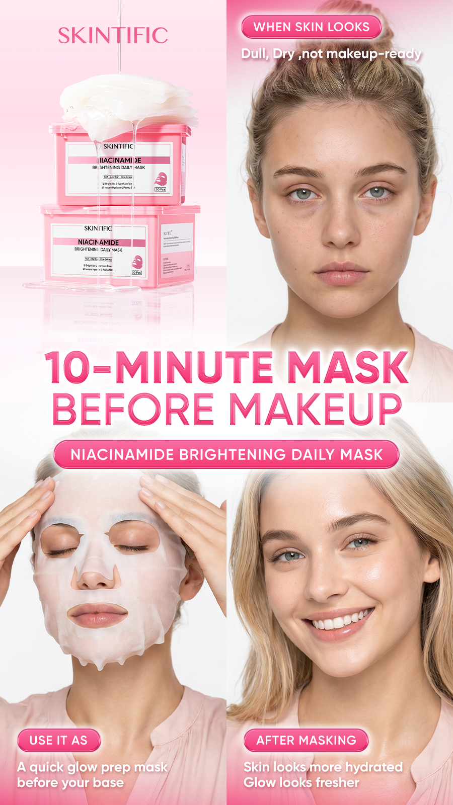 SkintificShop Facebook ad