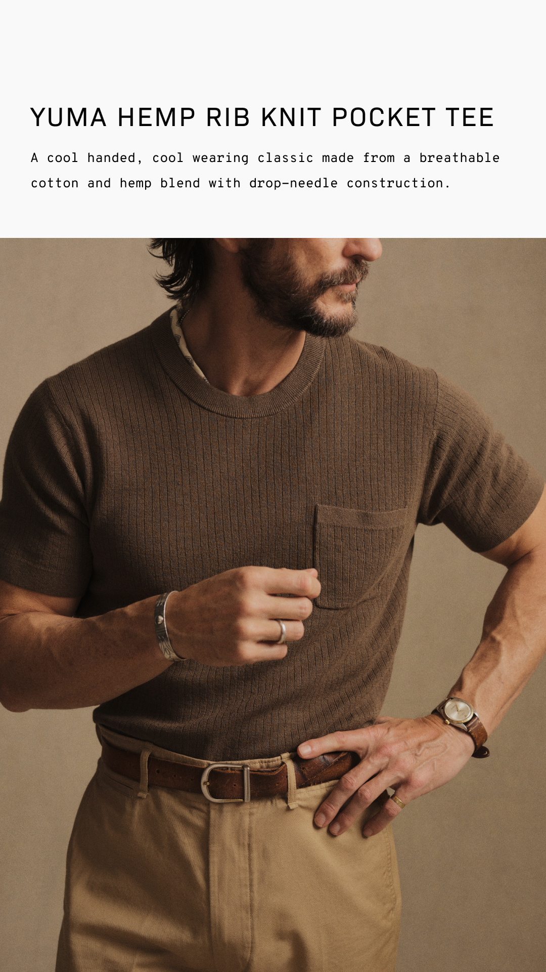 Buck Mason Facebook ad