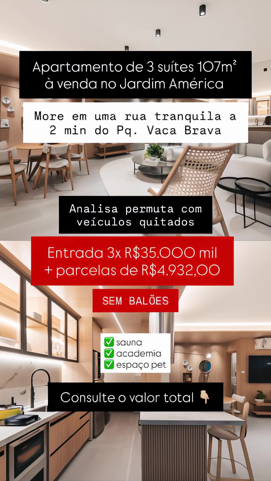 Água Santa Incorporadora Facebook ad