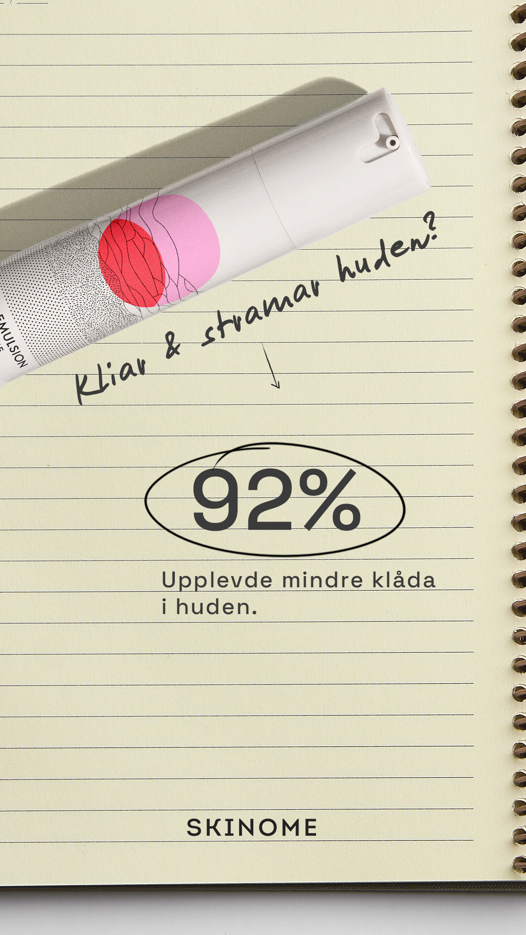 Skinome Facebook ad