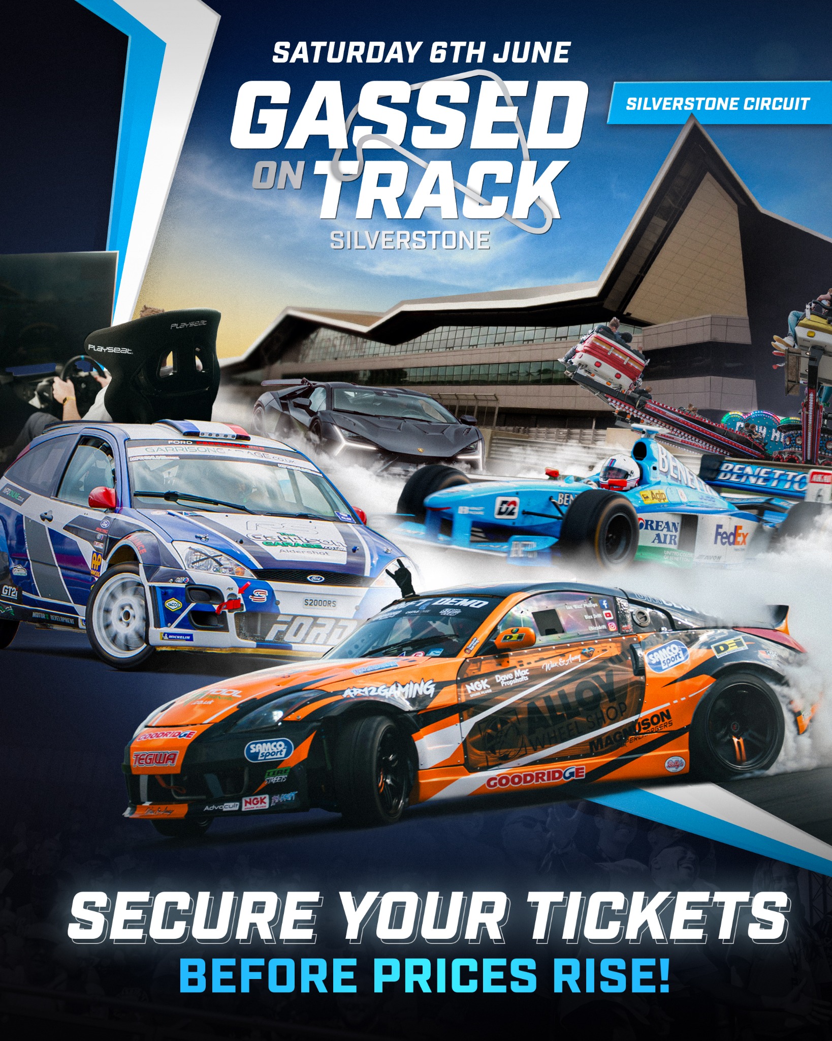 Gassed On Track Facebook ad: Gassed On Track Returns to Silverstone