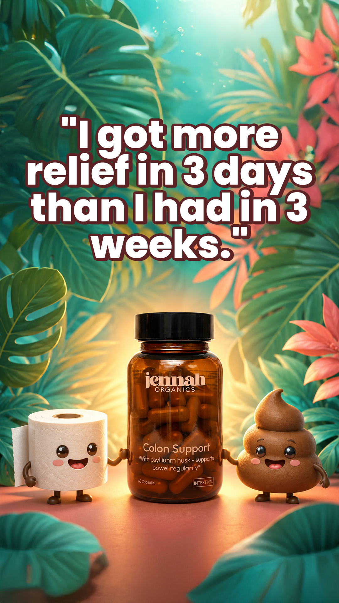 Jennah Organics Facebook ad