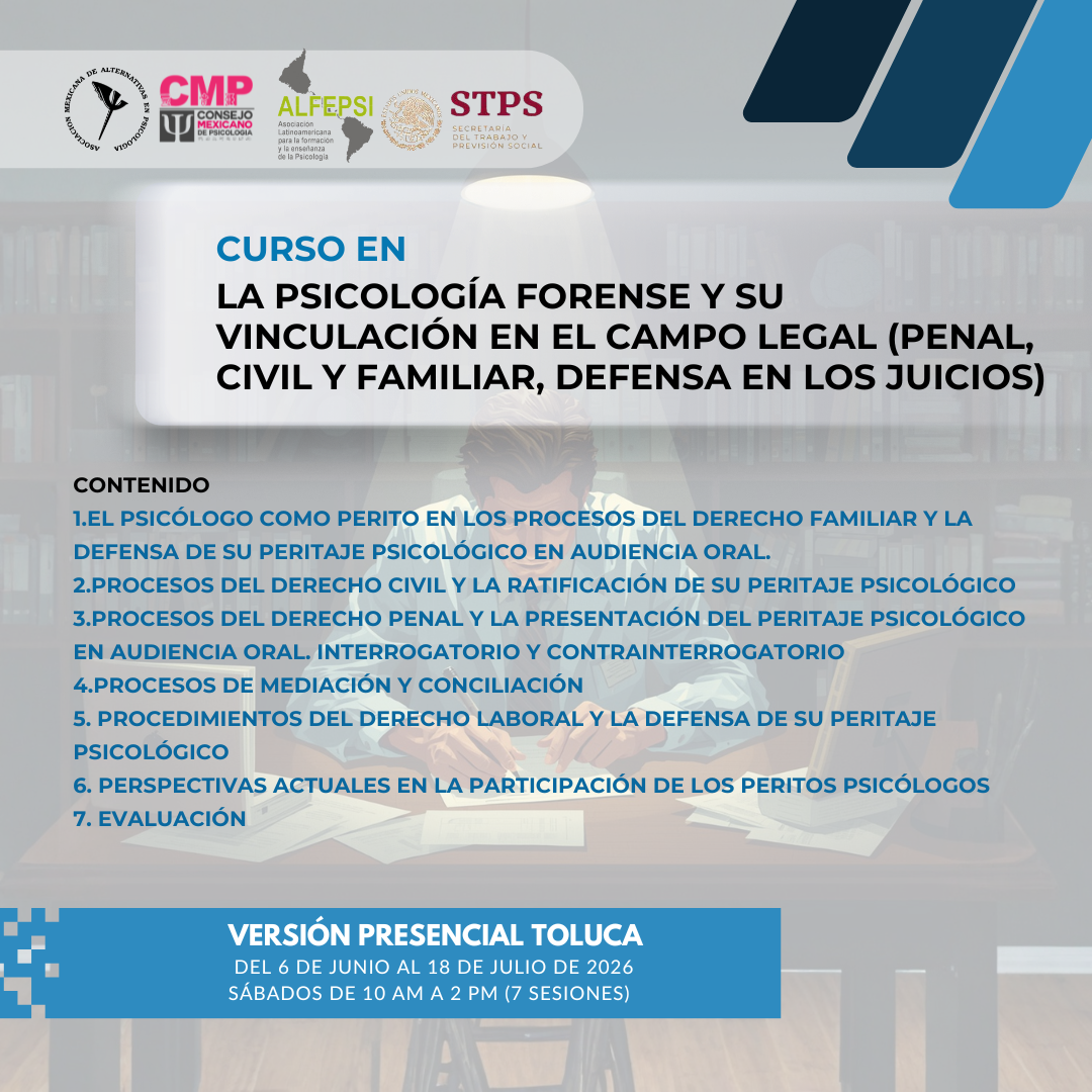 AMAPSI. Asociación Mexicana de Alternativas en Psicología Facebook ad