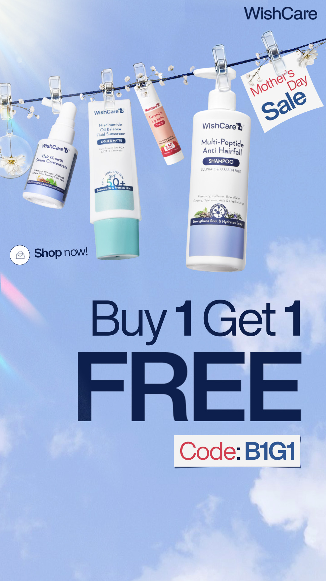WishCare Facebook ad