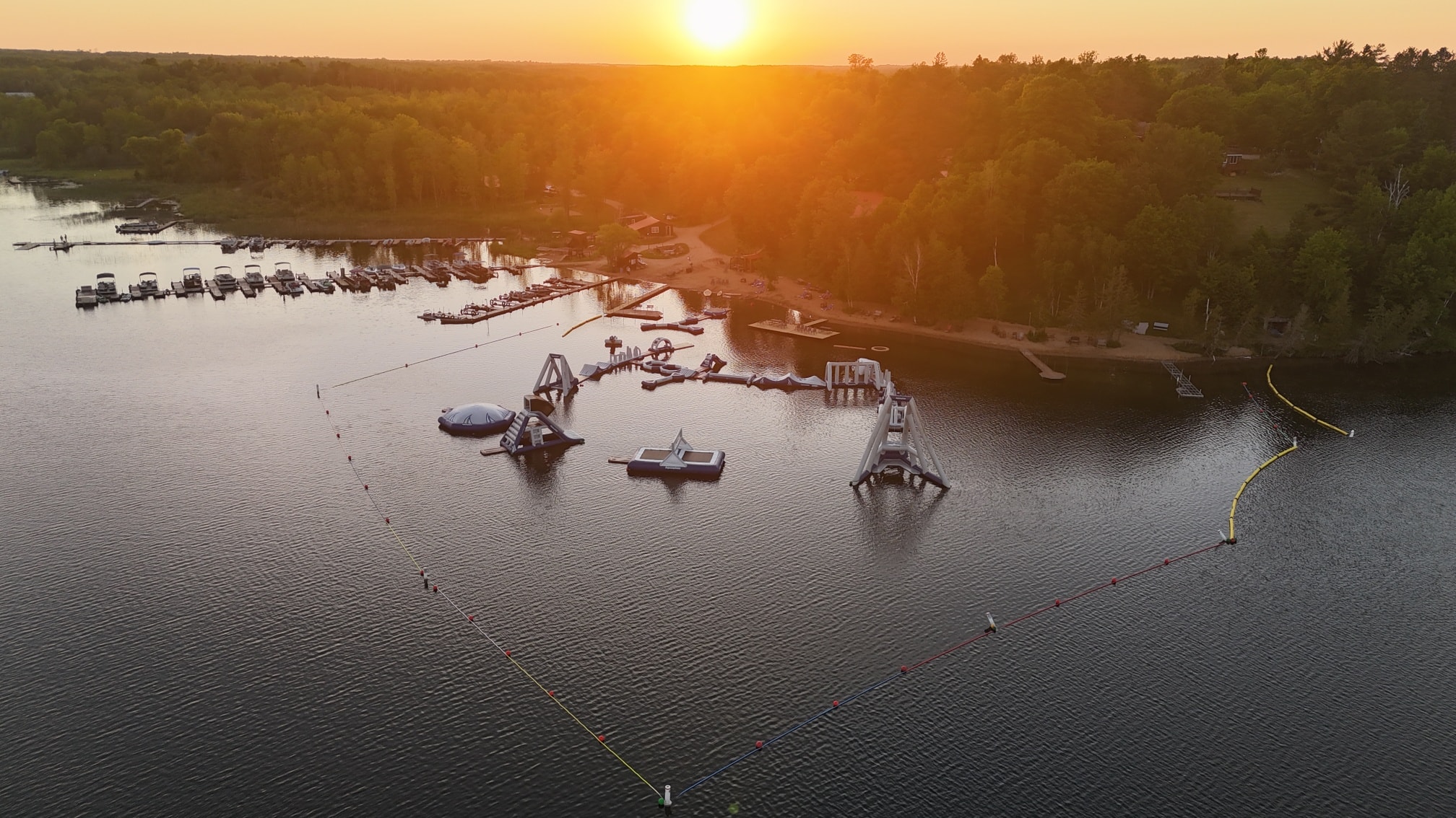 Arcadia Lodge Facebook ad: Escape the noise of modern life, Get Lost…