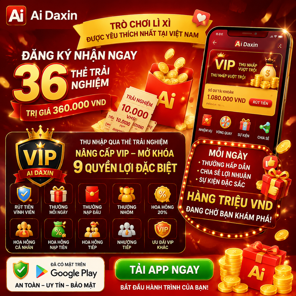 AiLetter Lâm Yến Facebook ad: 36 thẻ trải nghiệm trị giá 360.000 VND đang chờ bạn!