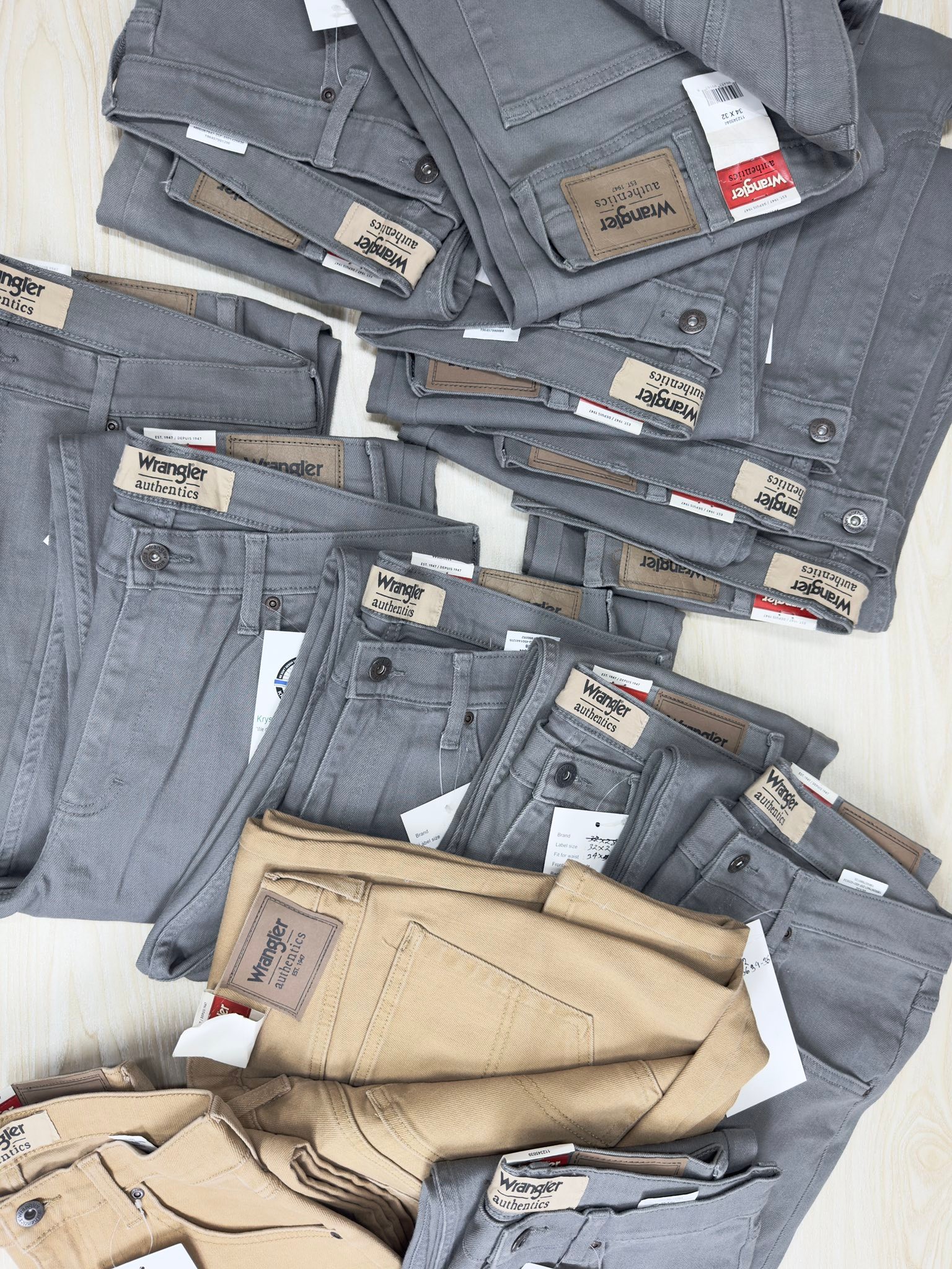 Texport Avenue Facebook ad: Premium authentic export brand clothing seller.