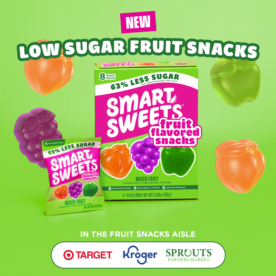 SmartSweets Facebook ad: Full of flavor, not sugar!