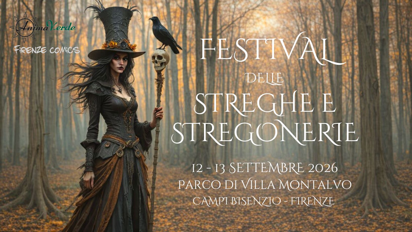 ANIMA VERDE Facebook ad: Festival delle Streghe e Stregonerie 2026 12-13 Settembre…