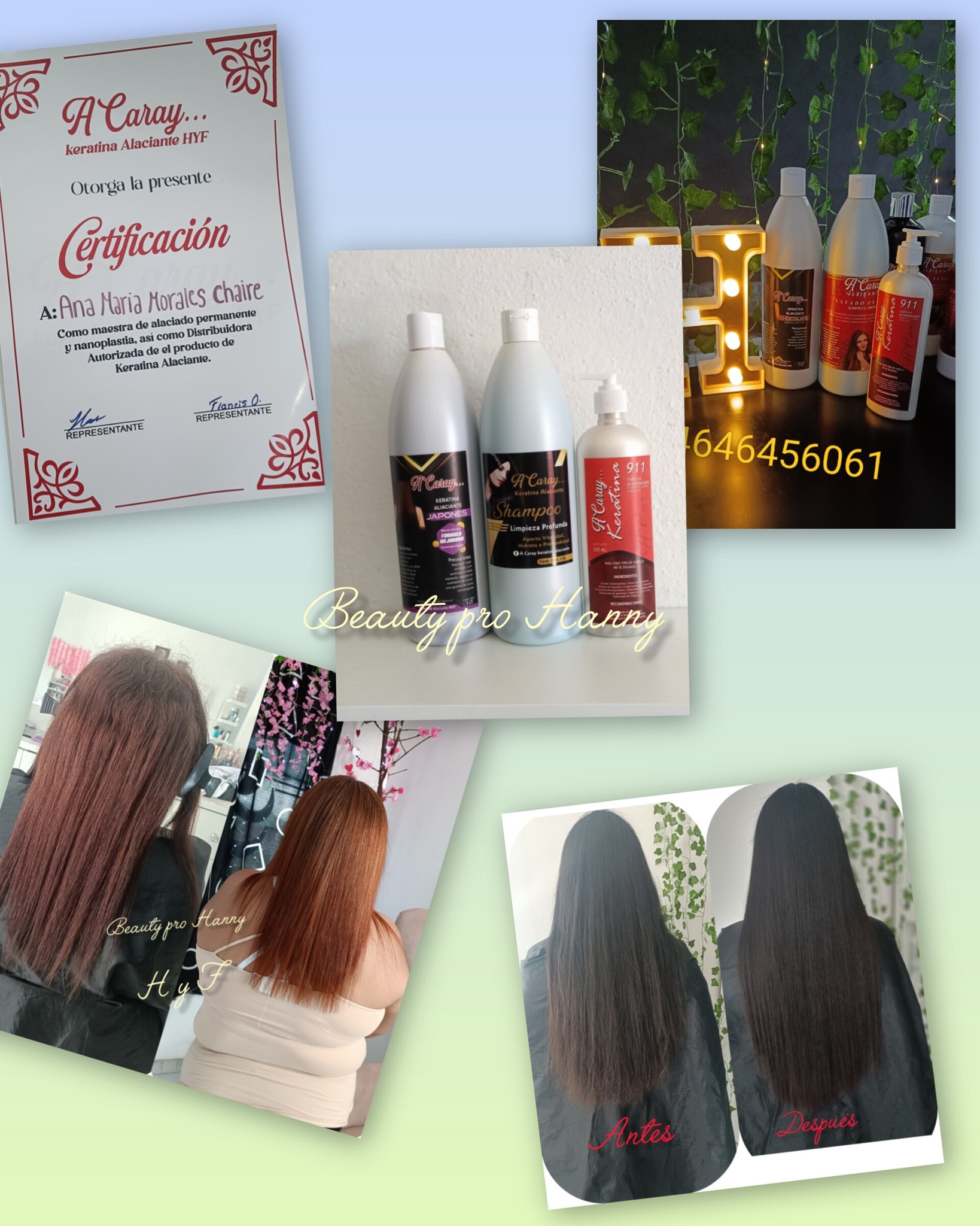 Beauty pro Hanny Facebook ad: CONTAMOS CON