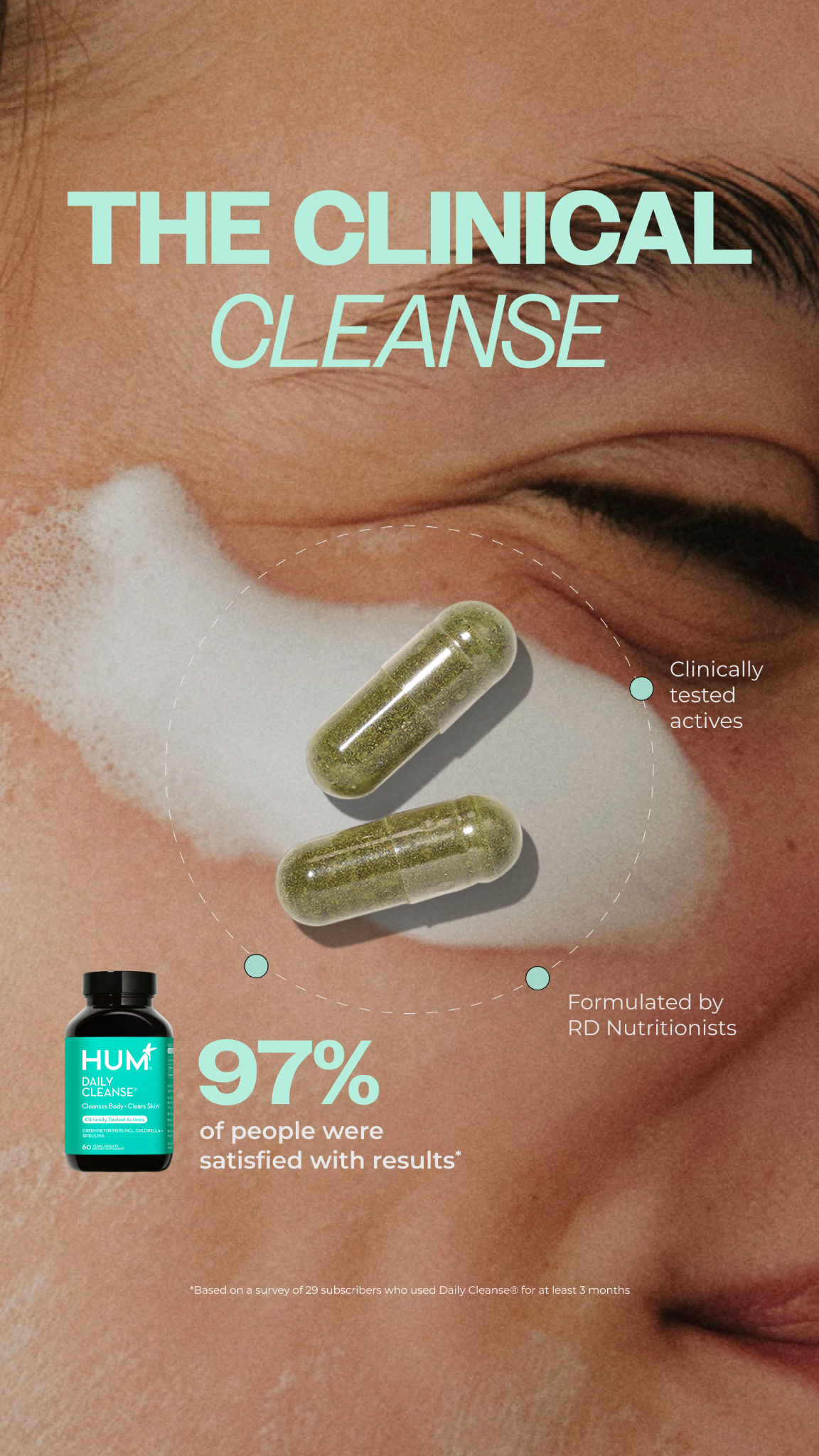 HUM Nutrition Facebook ad