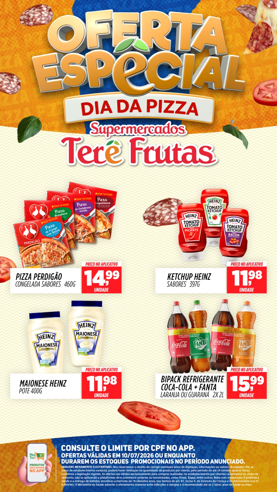 Super Terê Frutas Piabetá Facebook ad