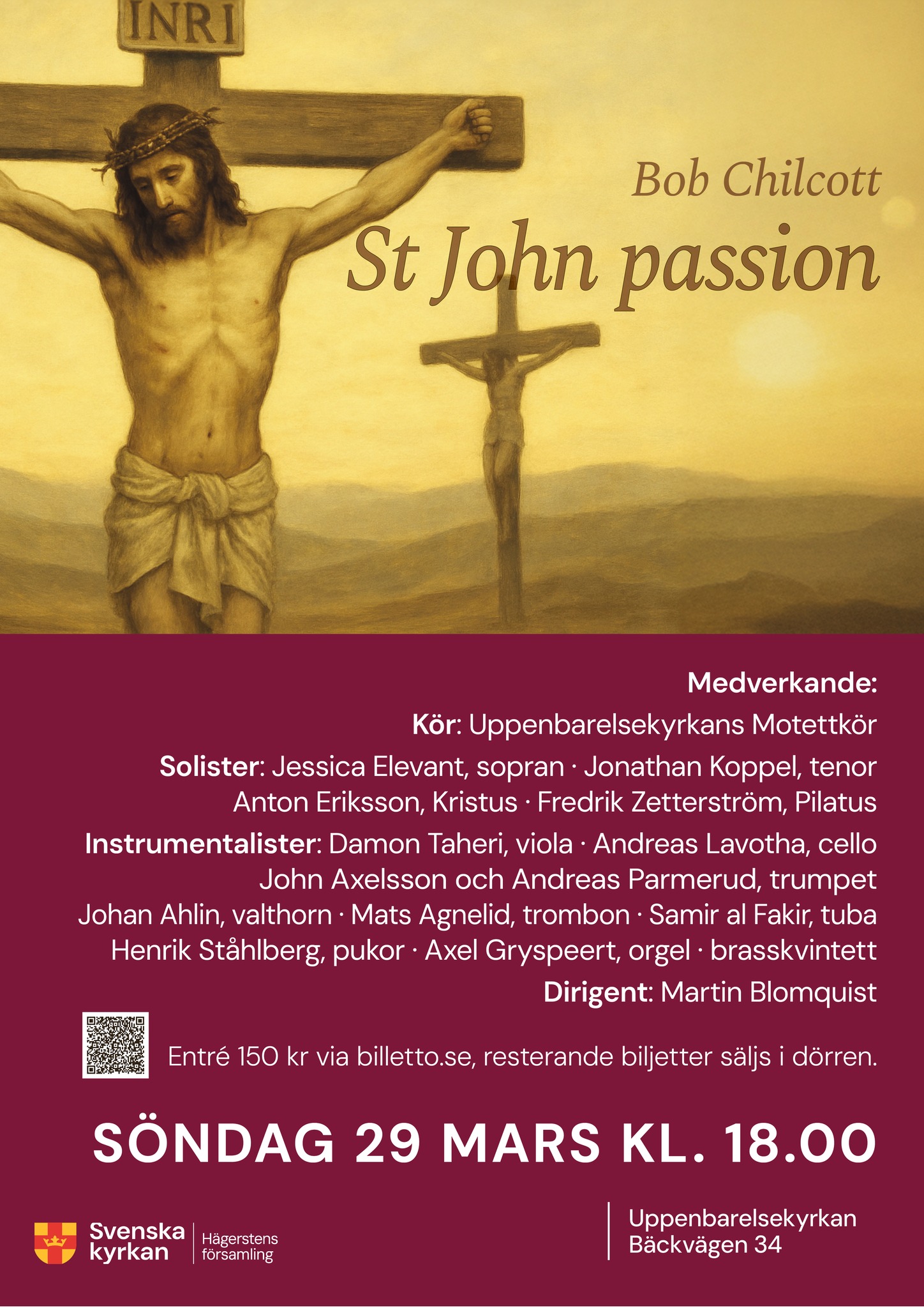 Svenska kyrkan Hägersten Facebook ad