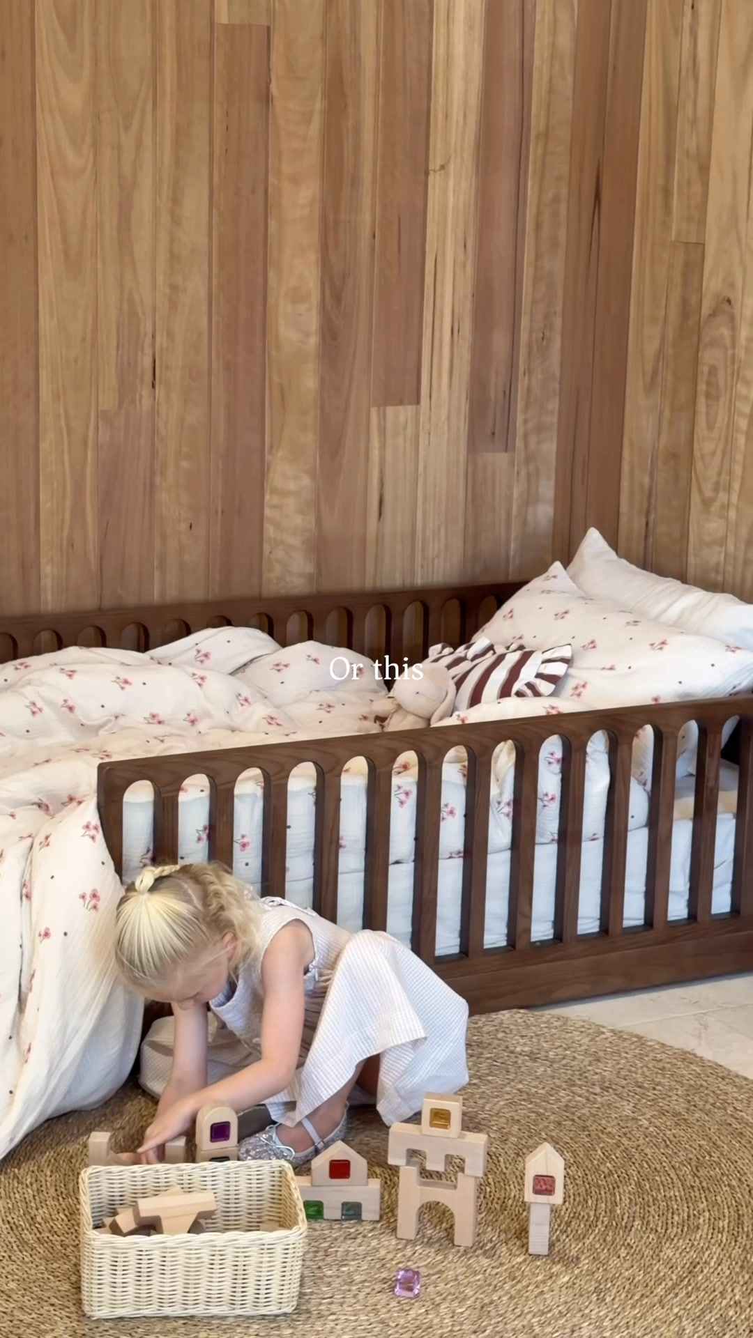Sacred Bundle Facebook ad: Ready for Their First Big Bed?