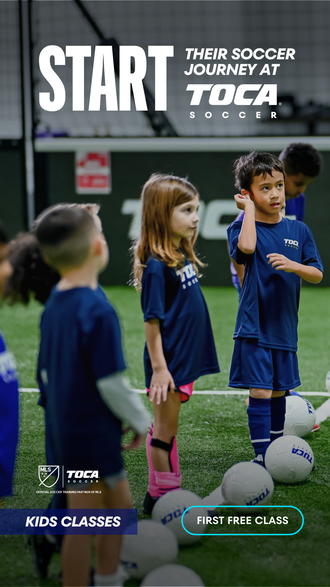 TOCA Soccer Facebook ad