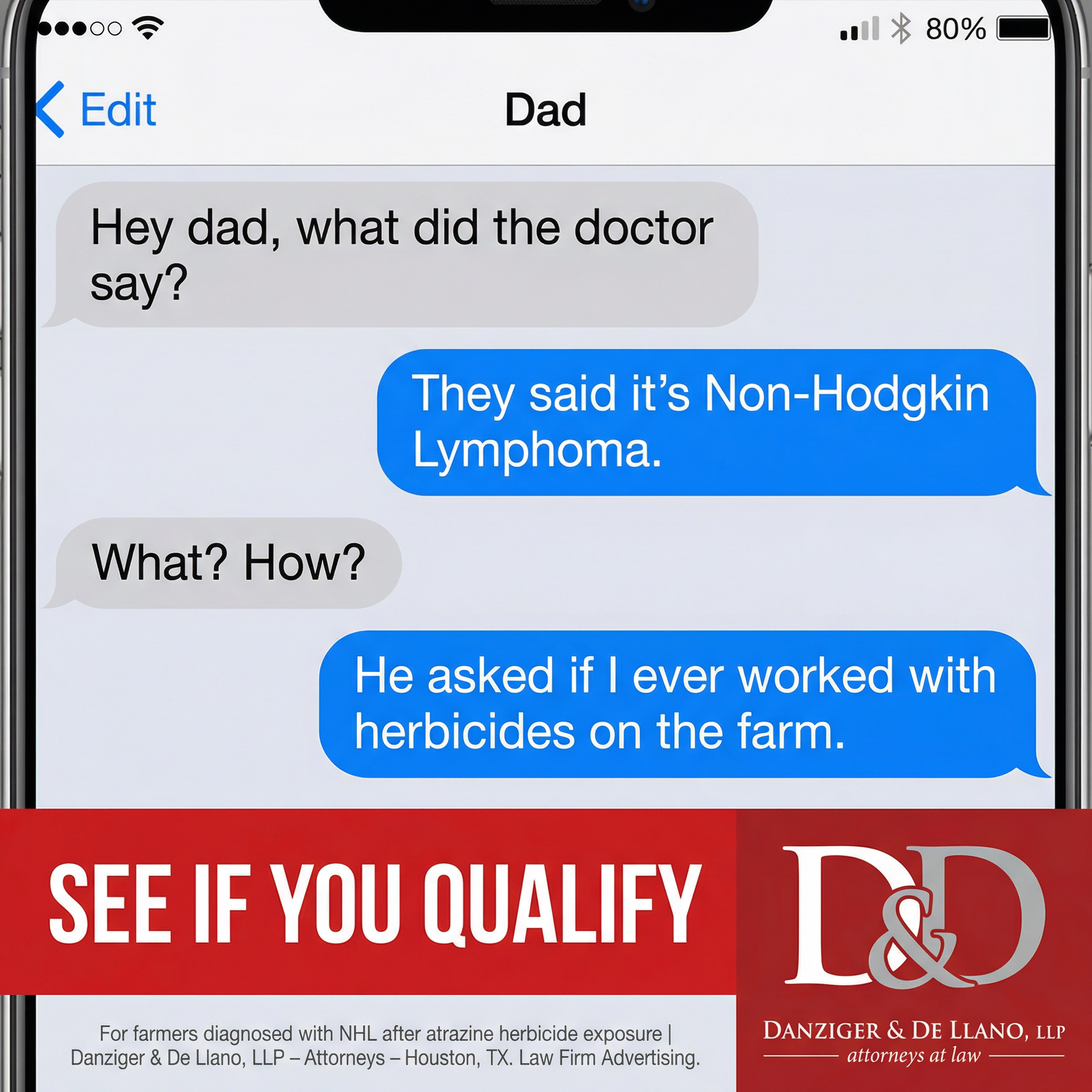 Cancer-Claims.com Facebook ad