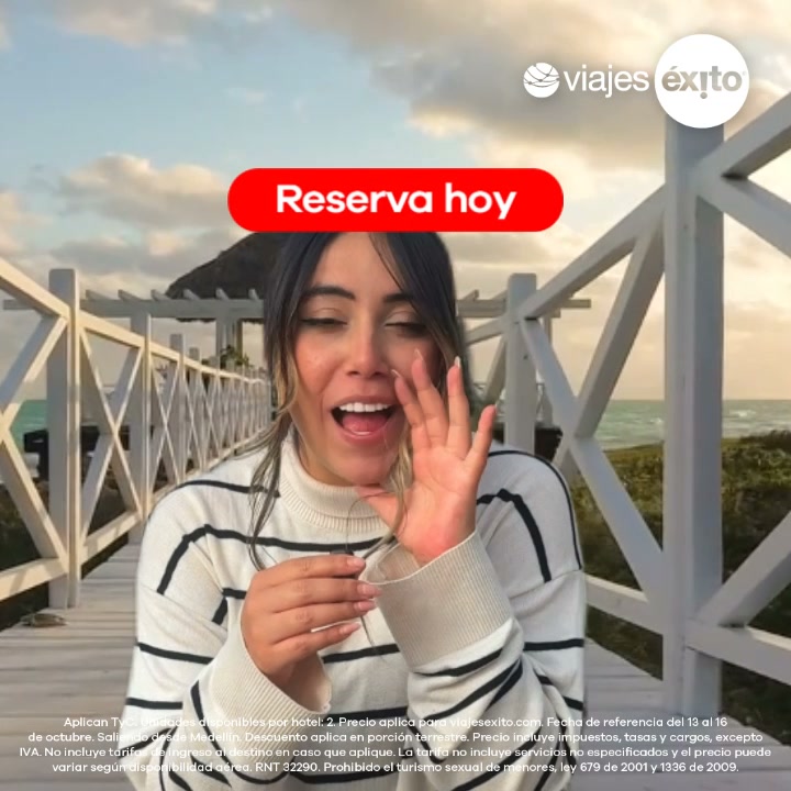 Viajes Éxito Facebook ad: ¡Aprovecha ya!