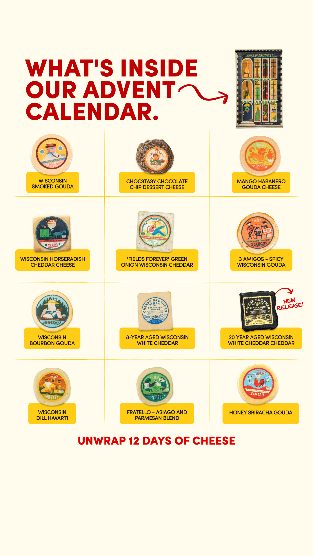 Cheese Brothers Facebook ad from Aug 15, 2026