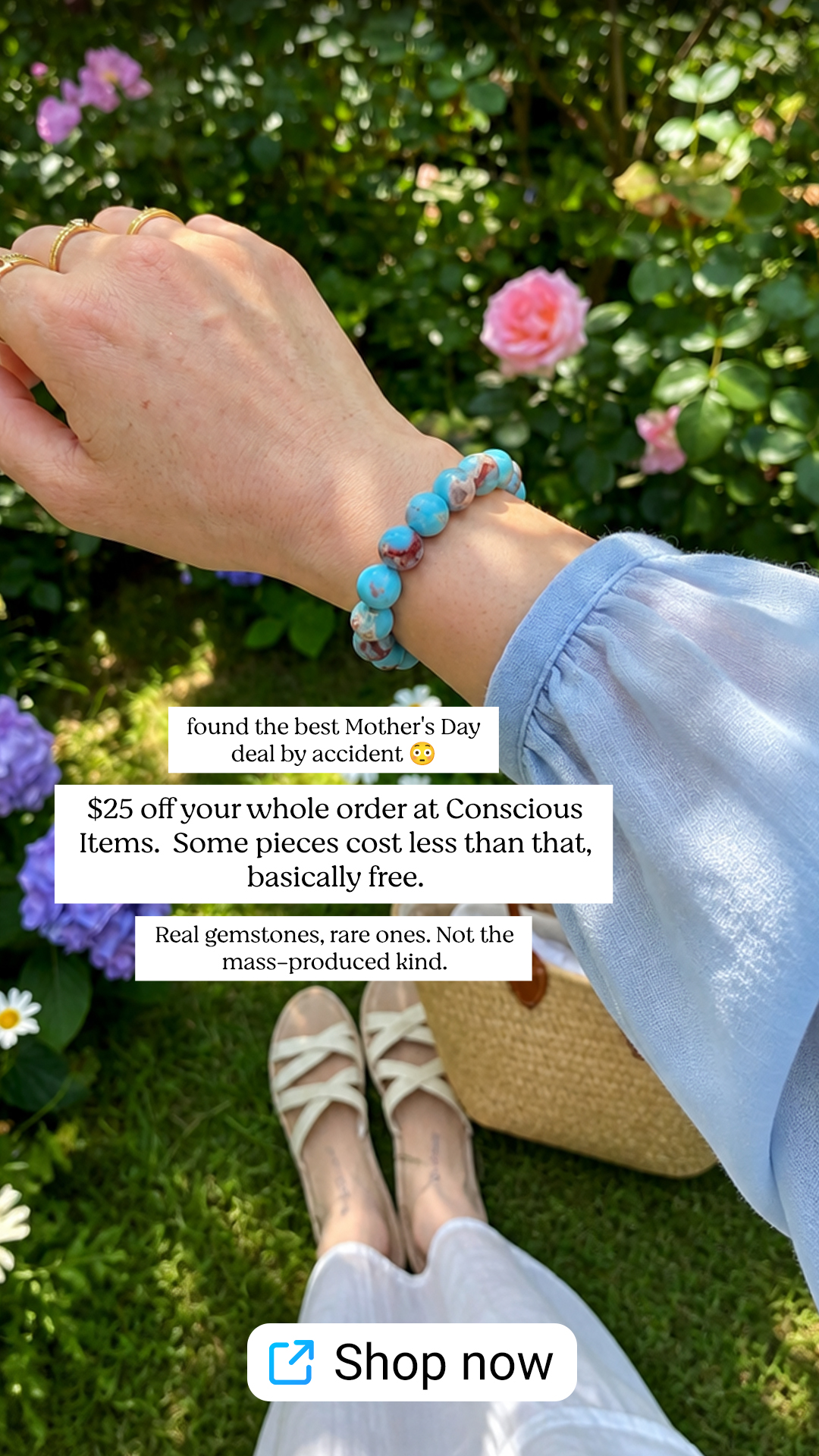 Conscious Items Facebook ad
